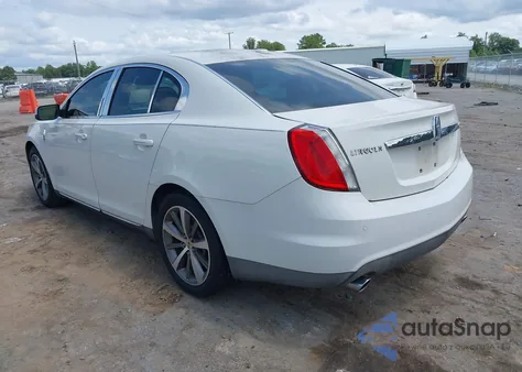 2009 Lincoln Mks z USA, uszkodzony, nr VIN 1LNHM93R19G609233